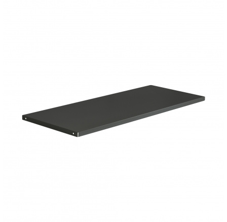 Kovová police do kancelářské skříně, 900 x 20 x 360 mm, antracitová
