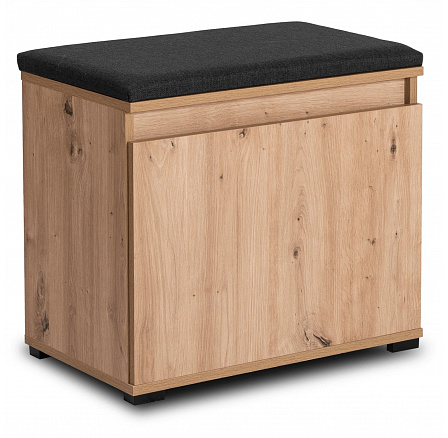 Skříňka na boty VENORNA 60 cm Dub Artisan/Grafit