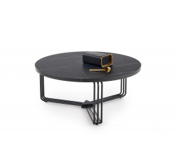 Konferenční stůl ANTICA, černý mramor/černý