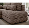 Ripeli Corner Sofa Bed with Storage, Light Brown Velvet, Left-Hand Facing Modullo 20 180x128 Left 1