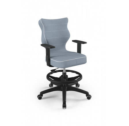 Kancelářské křeslo DUO , černá Jasmine 06 velikost 5 WK+P