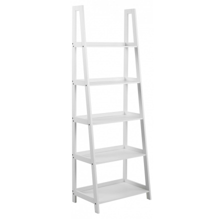 Regál Wally II Bílý/Bílý