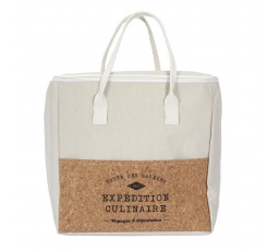 Taška na oběd Refreshing Cork 8l béžová