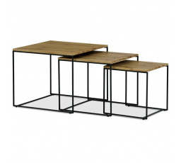 Konferenční stolek 60x60cm, mdf, divoký dub, AF-3008 OAK