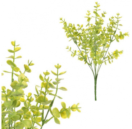 Eukalyptus - umělý trs, barva světle zelená Eukalyptus - umělý trs, barva světle zelená