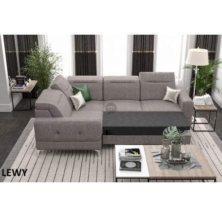 Rohová sedací souprava MALIBU 250X180 cm - volitelný odstín , levá