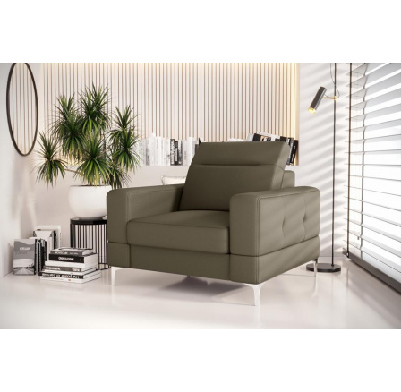 Křeslo MALIBU 104 cm přírodní kůže - přírodní kůže - volitelná barva Křeslo MALIBU 104 cm přírodní kůže - přírodní kůže - volitelná barva