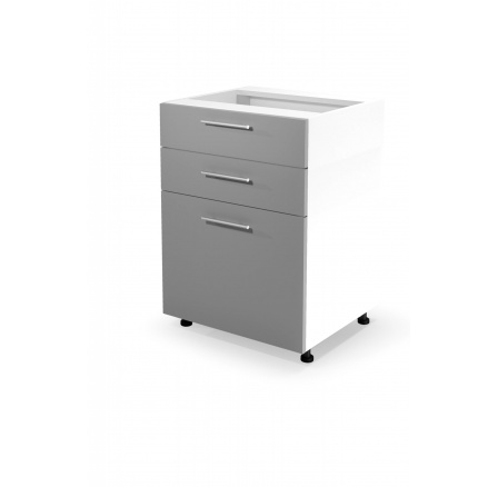 Dolní skříňka VENTO D3S-60/82, světle šedá