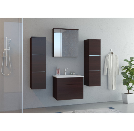 PULA WE 11-ZÁVĚSNÁ SKŘÍŇKA - koupelnový nábytek MDF - wenge -(PORTO WE11) "LP" (K150-Z) PULA WE 11-ZÁVĚSNÁ SKŘÍŇKA - koupelnový nábytek MDF - wenge -(PORTO WE11) "LP" (K150-Z)