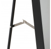 Zrcadlo ELORA stojící černé Š = 50 cm V = 140 cm 872049
