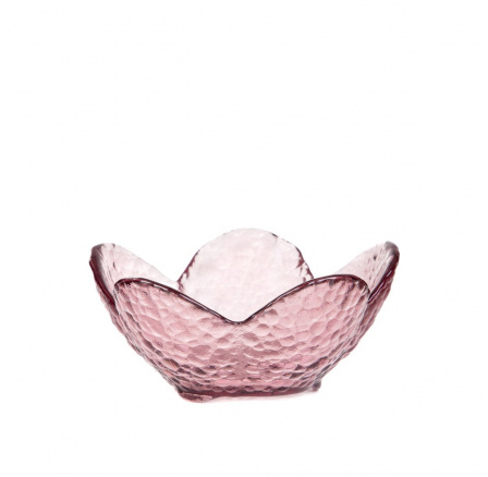 Miska LONNY ve tvaru květiny růžová 9x4 cm 887319
