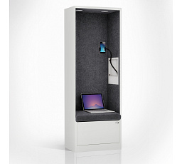 Sally 600mm korpus Bílý - sedák Tmavě šedý