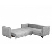 Rohová sedací souprava BORDEN LUX, šedá