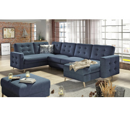 Sedací souprava ve tvaru U ASGARD, Soro 76 / Botanical 80 