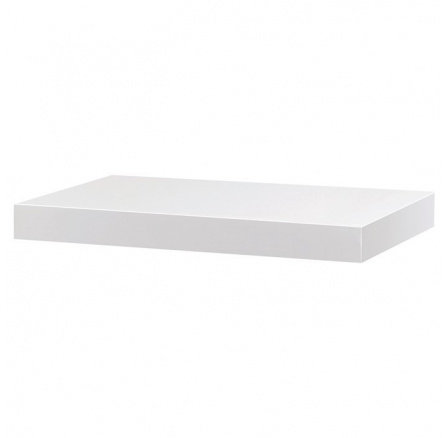 Polička, mdf, bílá, P-023 WT2