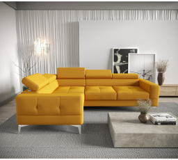 Rohová sedací souprava TOSCANIA 250x180 - volitelný odstín , levá