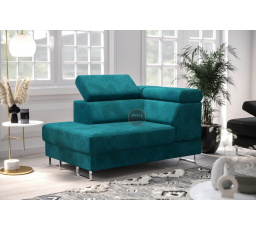 Křeslo lenoška GALAXY - Levá strana, tyrkysová