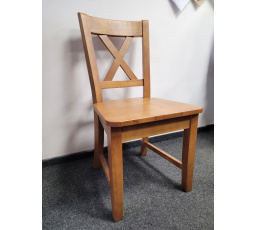 Židle MASIV R-49 - DD2 (světlý rustikal)