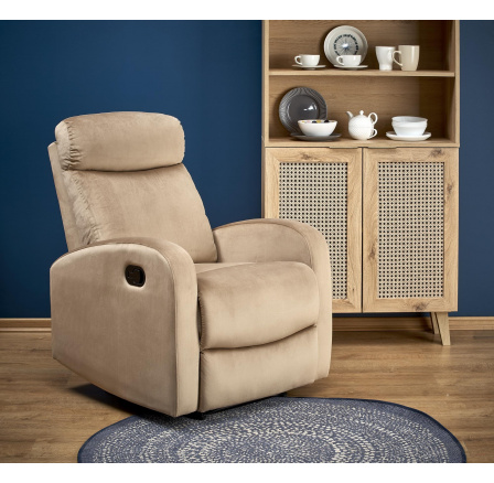 Polohovací křeslo WONDER, Béžová