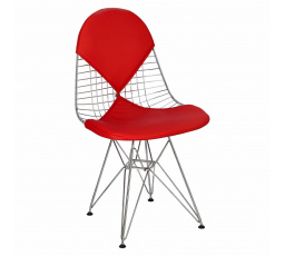 Židle Net double červený polštář