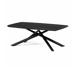 Konferenční stolek 120x70x46cm, slinutá keramika, mramor, AHG-X7227 BK