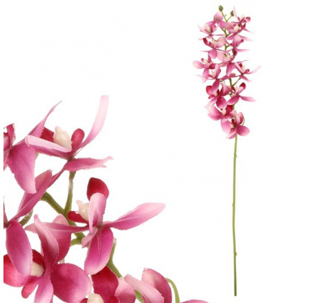 Orchidej drobnokvětá - umělá řezaná, fialová