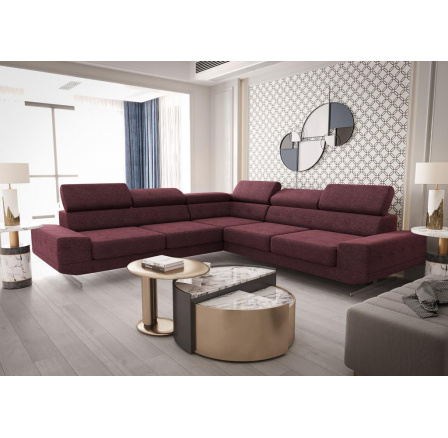 Rohová sedací souprava MILANO MAX 270x270 cm - vínová Rohová sedací souprava MILANO MAX 270x270 cm - vínová