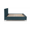 Postel MODULO W3 160 - Čelo postele, Tmavě zelený Monolith 37