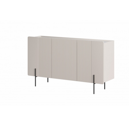 Komoda Malmi, kašmír / crema bianca / černé nožky Komoda Malmi, kašmír / crema bianca / černé nožky