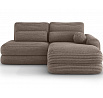 Ripeli Corner Sofa Bed with Storage, Light Brown Velvet, Right-Hand Facing Modullo 20 180x128 Right 1