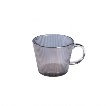 Sklenice GLASSIC pruhovaná sklenice šedá 2 ks 0,42 l 718199