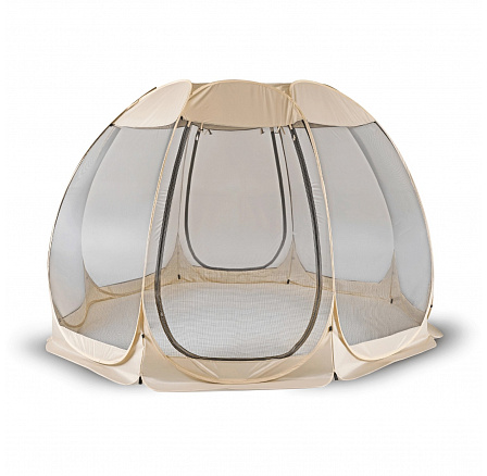 Pavilon CAMA 354 cm Zahradní Altán Béžový/Černý Pavilon CAMA 354 cm Zahradní Altán Béžový/Černý