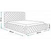 Postel B15 R 180x200, Kronos 15