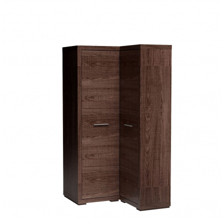 Rohová skříň VEGAS V39 Santana tmavá Rohová skříň VEGAS V39 Santana tmavá