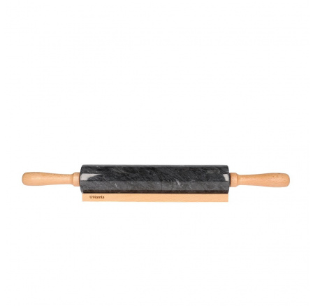 Váleček na těsto MARBLE černý 45 cm ALL 812038