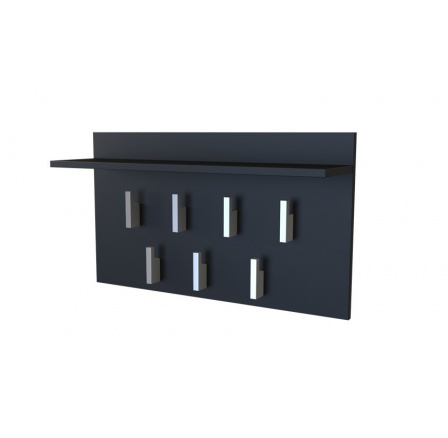 Nástěnný věšák Modis 2F černá