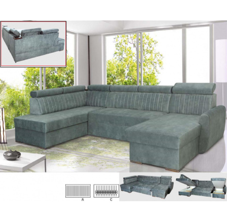 ROHOVÁ SEDAČKA SANTORINI BIS U ROHOVÁ SEDAČKA SANTORINI BIS U