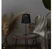 Solární stolní lampa Merrill černá
