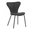 Jídelní židle, šedá, látka, CT-S8010 GREY2