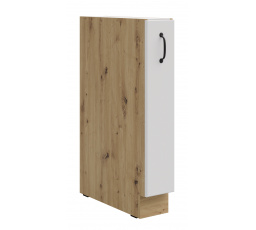 Dolní skřínka STELLO - 15 D CARGO BB, Dub Artisan/Bílý mat