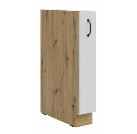 Dolní skříňka STELLO - 15 D CARGO BB, Dub Artisan/Bílý mat Dolní skříňka STELLO - 15 D CARGO BB, Dub Artisan/Bílý mat