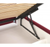 Postel MODULO 160 - korpus, Bordo Monolith 59