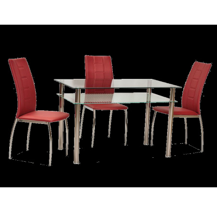 Jídelní stůl PIXEL, transparent