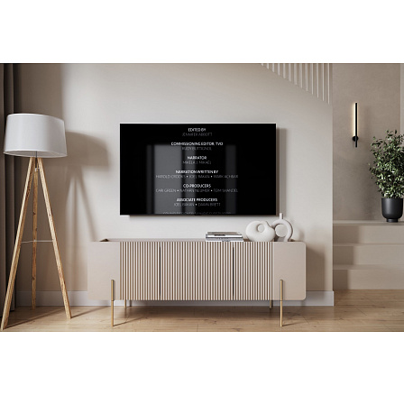MALMI RTV 150 2D1SZ - kašmír / zlaté nohy MALMI RTV 150 2D1SZ - kašmír / zlaté nohy