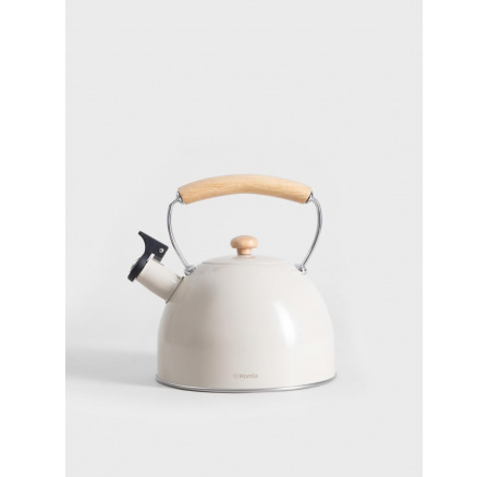 Konvice B2 VIRGEN ESSENTIALS béžová s dřevěnou rukojetí 2.5L 732546