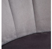 Hocker HANA REDUCIDO velur šedá 44x52x89 cm 708510