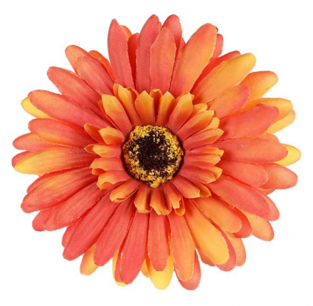 Gerbera vazbová - umělý květ, oranžový, cena za balení (12 ks) Gerbera vazbová - umělý květ, oranžový, cena za balení (12 ks)