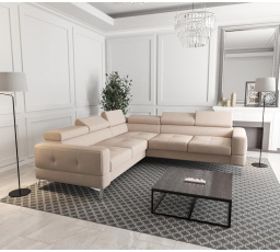 Rohová sedací souprava TOSCANIA MAX 250×250 - levá, béžová