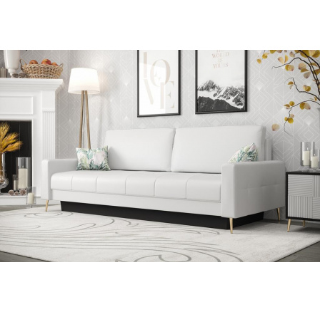 Sofa kožená PIANO DL - bílá kůže Sofa kožená PIANO DL - bílá kůže