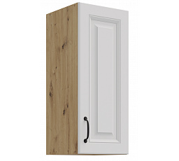 Horní skříňka STELLO - 30 G-72 1F, Dub Artisan/Bílý mat